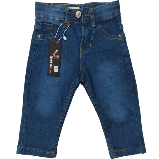 Boys Dark Blue Jeans Pant