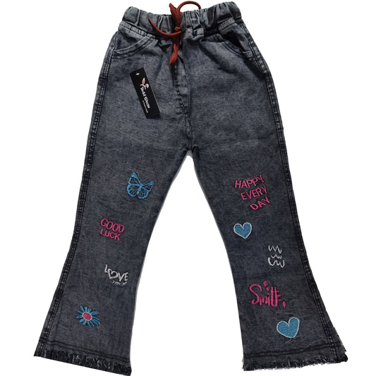 Happy Everyday Girls Jeans Black