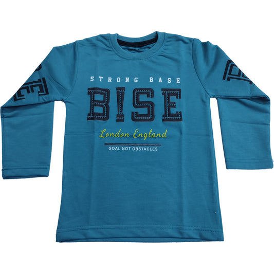 Terry Sea Green Emboss Print Shirt