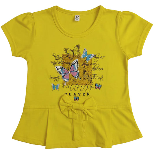 Vibrant Butterfly Graphic T-Shirt