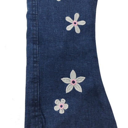 Girls Embroidered Jeans
