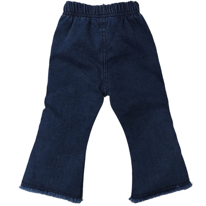 Girls Embroidered Jeans Pant